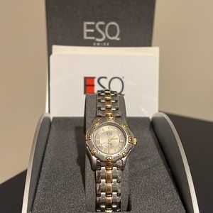 ESQ Swiss Movado watch - NEW!